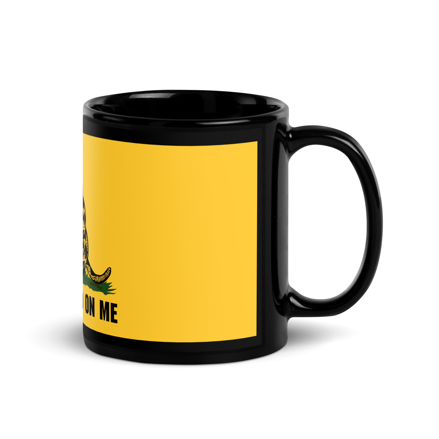 Black and Yellow | Don't Tread on Me | Coffee Mug