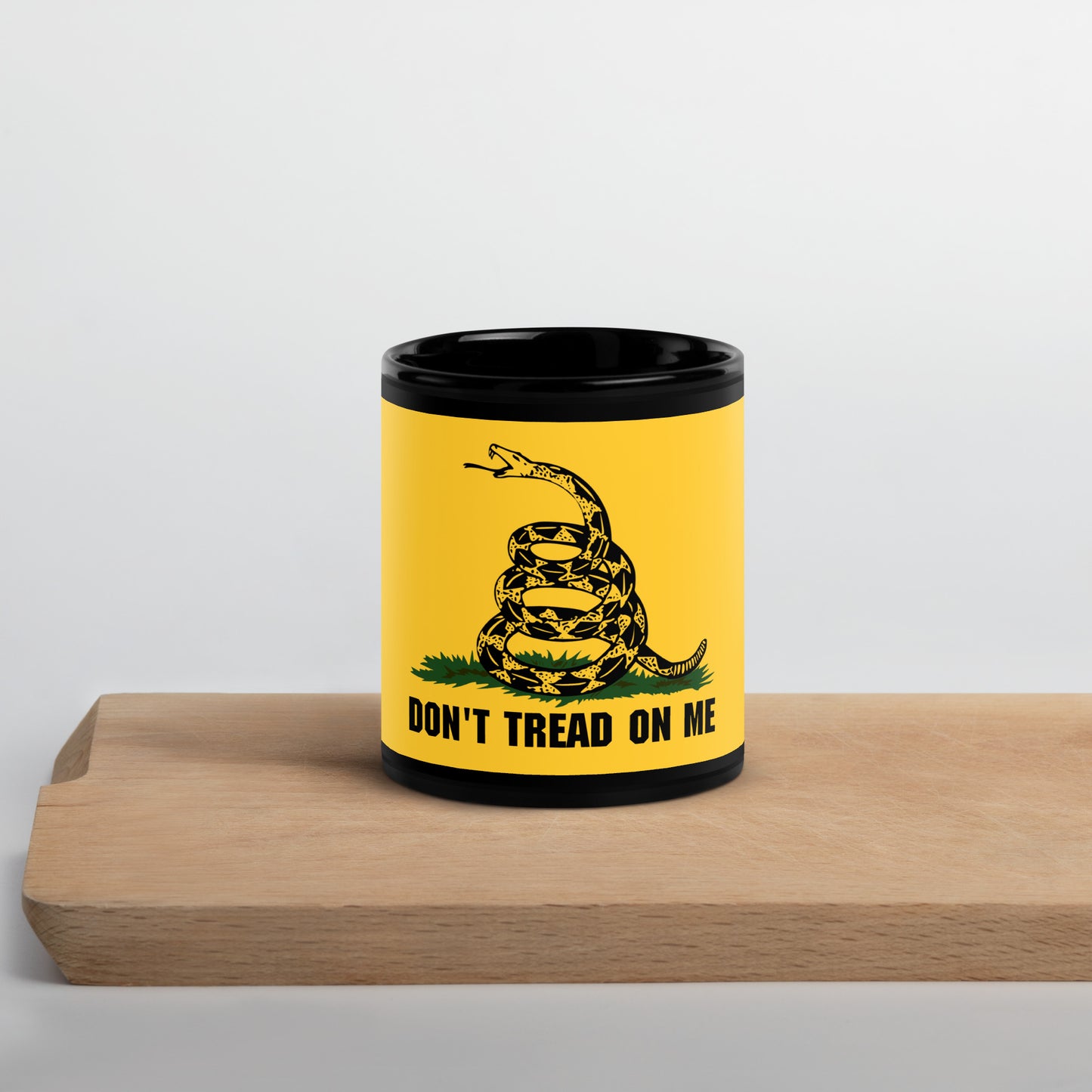 Black and Yellow | Don't Tread on Me | Coffee Mug