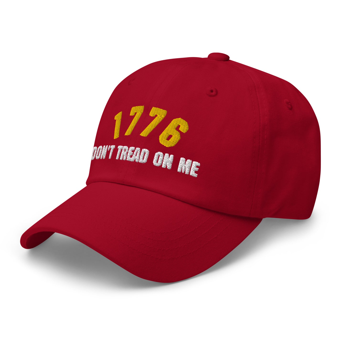 Dont Tread On Me Embroidered Cap | 10 colors