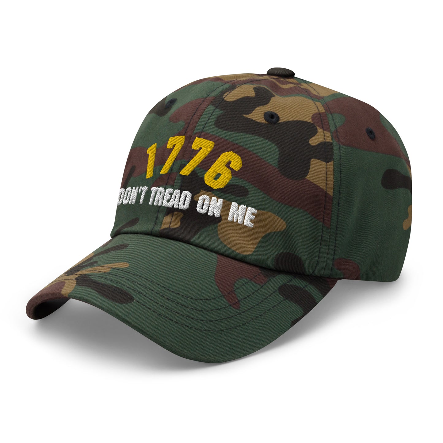 Dont Tread On Me Embroidered Cap | 10 colors