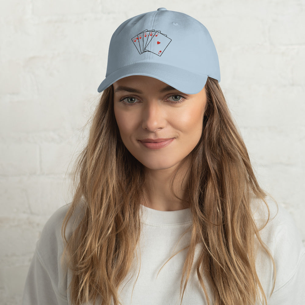 Cotton Poker cap | 10 colors