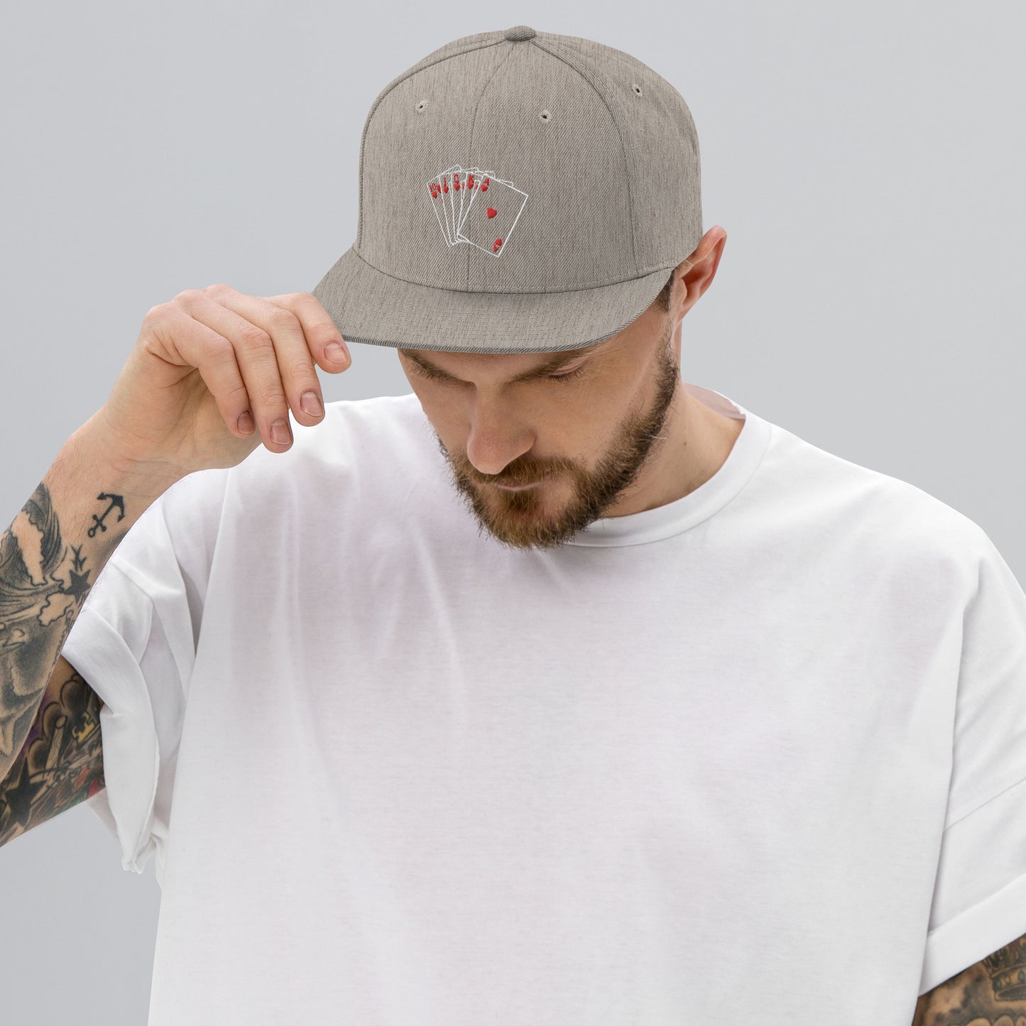 Snapback Poker Hat | 10 colors