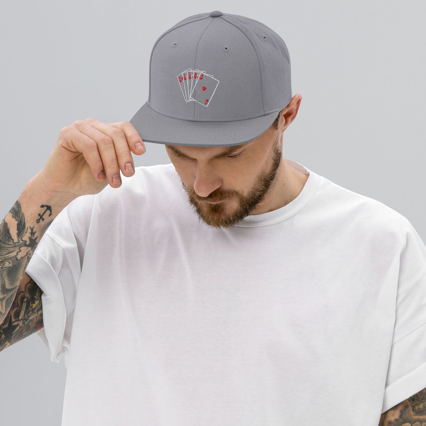 Snapback Poker Hat | 10 colors