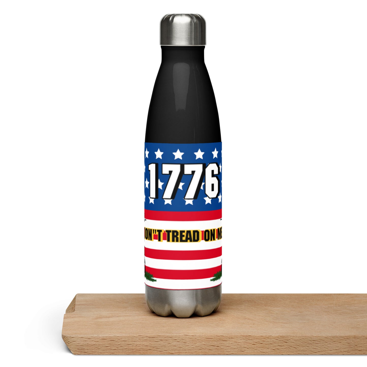 Don't Tread on Me 1776 Insulated Stainless Steel Water Bottle - 17oz