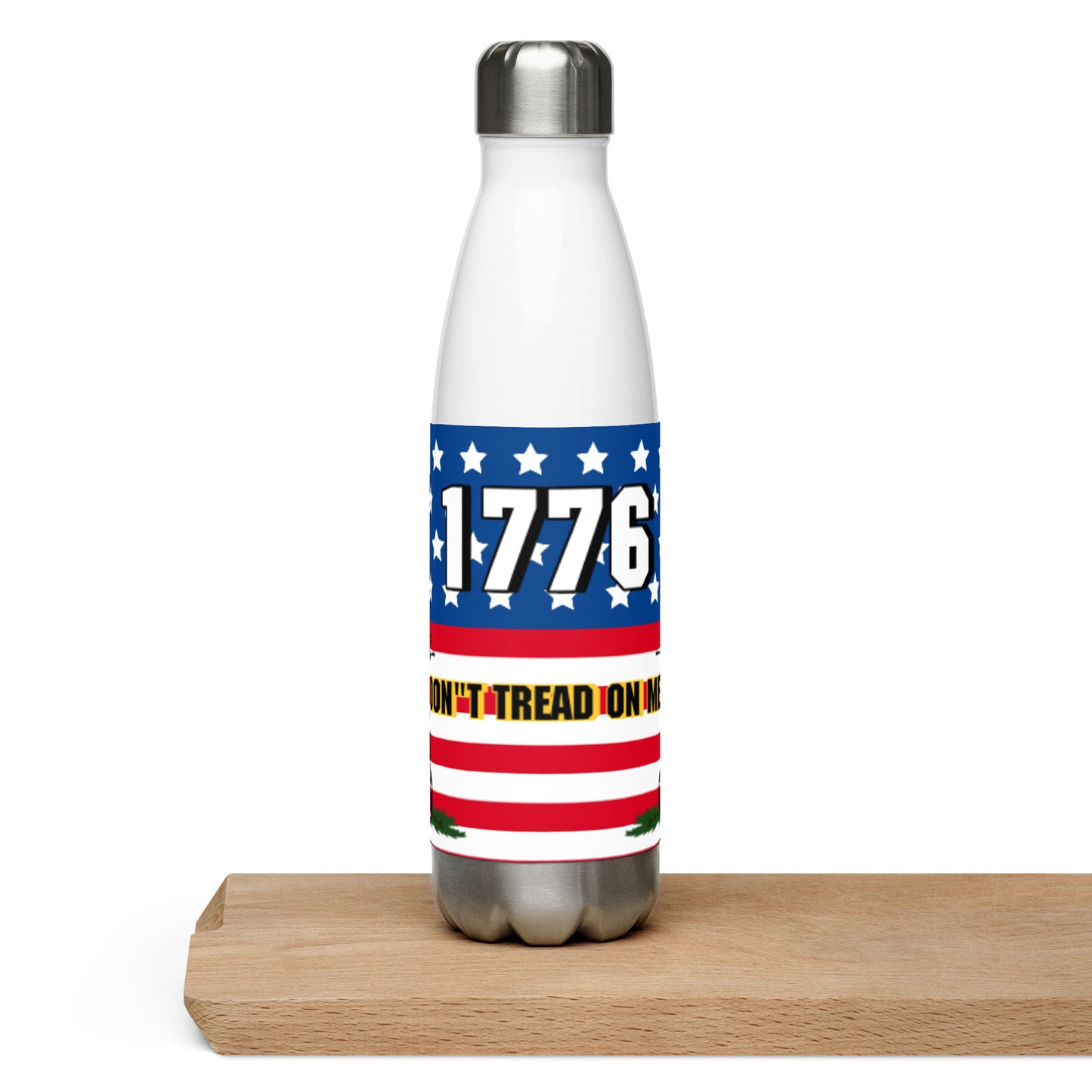 Don't Tread on Me 1776 Insulated Stainless Steel Water Bottle - 17oz