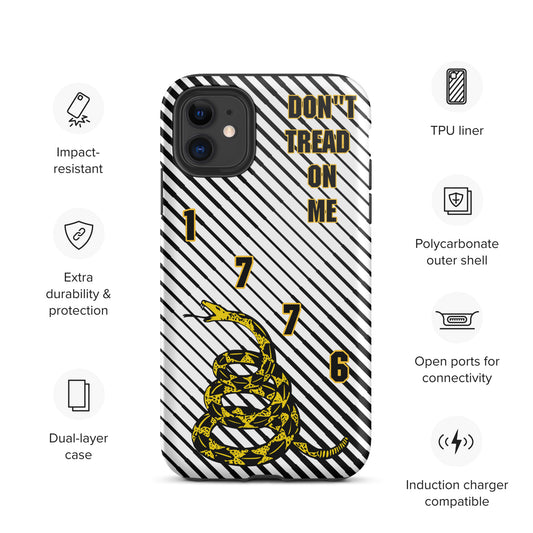 Don't Tread on Me iPhone Case | 15 Sizes